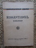 ROMANTISMUL EUROPEAN