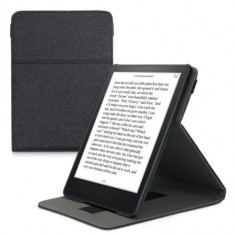 Husa pentru Kindle Paperwhite 11, Piele ecologica, Gri, Kwmobile, 56263.01