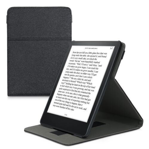 Husa pentru Kindle Paperwhite 11, Piele ecologica, Gri, Kwmobile, 56263.01