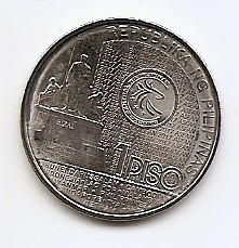 Filipine 1 Piso 2017 - ASEAN Chairmanship, KM-301 UNC !!! foto