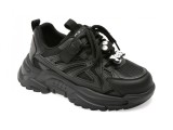 Cumpara ieftin Pantofi sport SELECTION KIDS negri, 2510, din material textil