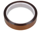 Bandă termorezistentă 0,07mm 50% ambră max. 230&deg;C