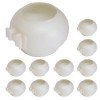 Adapatoare Pasari Sferica Cusca, Set 10 Bucati, Plastic Rezistent UV, Universal Prepelițe Porumbei Găini