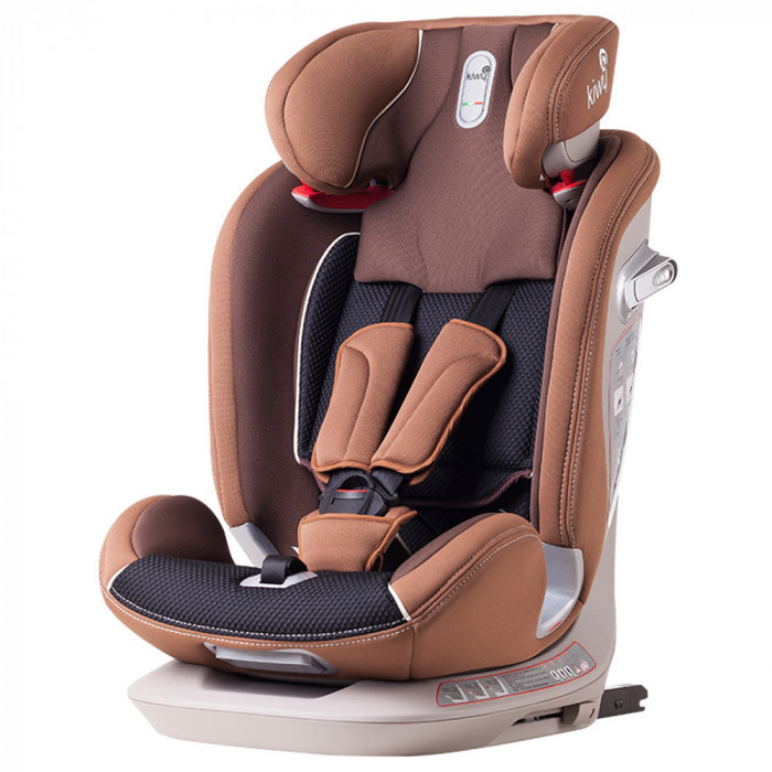 Scaun auto cu isofix si centura Top Tether Alia 9-36 kg, Moka Kiwy for Your BabyKids