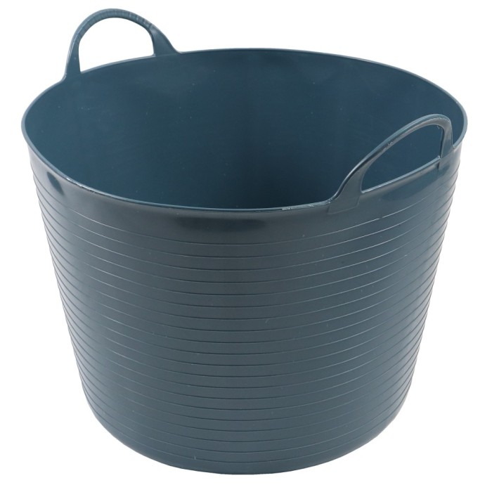 Galeata flexibila, albastru, cu manere, 42L