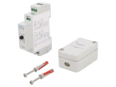 &Icirc;ntrerupător Crepuscular DIN 230VAC SPDT IP20