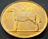 Moneda 20 PENCE - IRLANDA, anul 1986 * cod 1341 = UNC, Europa