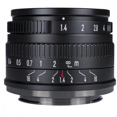 Obiectiv manual 7Artisans 35mm F1.4 Negru pentru Nikon Z-Mount foto