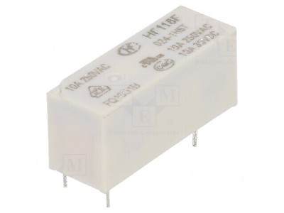 Releu electromagnetic SPST-NO 24VDC 10A 250VAC foto