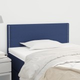 Cumpara ieftin Tăblie de pat, albastru, 80x5x78/88 cm, textil