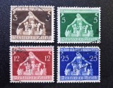 Germania / Deutsches Reich 1936 Seria Completă "VI. Internationaler Gemeindekongress" (3 Rpf, 5 Rpf, 12 Rpf, 25 Rpf) Ștampilată - CKL2
