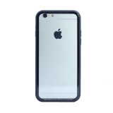 Cumpara ieftin Husa spate sticla iPhone 6/6S iShield Rama Gri