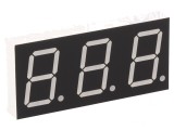 Afișaj LED 7 Segmente 20,32mm 3 Digit Galben-Verde