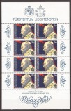 LIECHTENSTEIN 1983 PERSONALITATI ( bloc dt.) MNH, Nestampilat