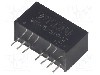 Convertor de tensiune, DC-DC, intrare 4,5...9V DC, iesire 12V DC, putere 1W, AIMTEC - AM1G-0512SH30-NZ