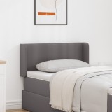 vidaXL Urechile Tăbliei 2 pcs Gri 40 x 16 x 5 cm Piele artificială