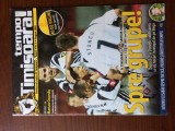 tempo timisoara nr. 4 2009 publicatie magazin revista oficiala a FC Timisoara Politehnica Poli cu poster 40 pagini