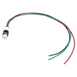 Lampă de control LED convex roşie/verde 230VAC &Oslash;10mm POLAM-ELTA