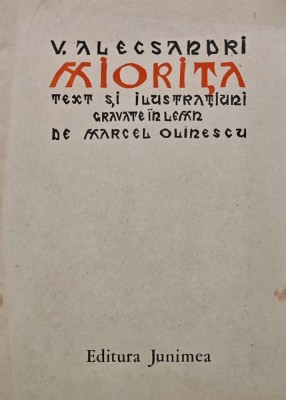 Miorita text si ilustratiuni gravate in lemn de marcel olinescu (AM31) foto