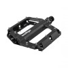 Pedale Moto Aluminiu Wellgo New Gripper Negre, Ax Cr-Mo, 20 Pini, 106x105x22mm, 378g