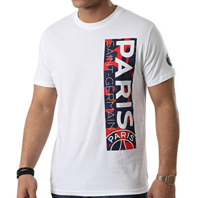 Paris Saint Germain tricou de bărbați Graphic 2021/22 white - L foto
