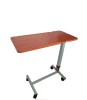 Masa Servit Paturi Rabatabila Dr. Happy JL5662, Aluminiu, Inaltime Reglabila 72-102cm, Roti Pivotante cu Frana, 80x38 cm