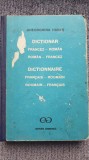 Dictionar Francez Roman, Roman Francez, GHEORGHINA HANES, 1991, 680p, cartonata