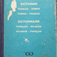 Dictionar Francez Roman, Roman Francez, GHEORGHINA HANES, 1991, 680p, cartonata