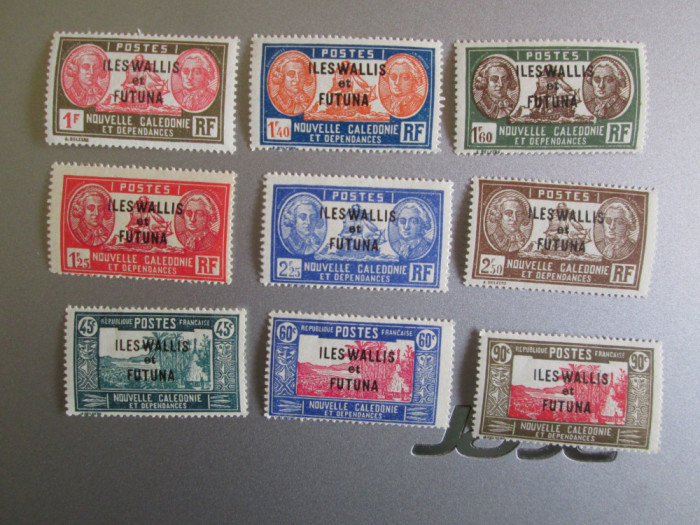 FRANTA WALLIS ET FUTUNA SERIE=MNH/MH=12