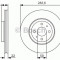 Disc frana FIAT BRAVO II (198) (2006 - 2016) BOSCH 0 986 479 S01