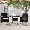 Gossi set mobilier de gradina, 3 piese, poliratan
