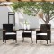 Gossi set mobilier de gradina, 3 piese, poliratan