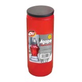 Rezerve pentru candelă, durată 3.5 zile, Agape, alb / OTI131290