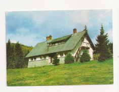 RF22 -Carte Postala- Muntii Bucegi, Cabana Zanoaga, necirculata 1976 foto