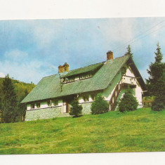 RF22 -Carte Postala- Muntii Bucegi, Cabana Zanoaga, necirculata 1976