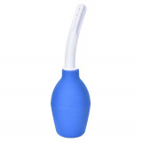 Irigator Anal cu Tub Flexibil, Cauciuc, 330ml, Albastru, 26cm - Igiena Intima