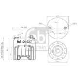 Febi Bilstein Burduf, suspensie pneumatica