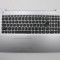 Carcasa superioara cu tastatura palmrest Laptop, Lenovo, Ideapad 310-15IKB Type 80TV, 5CB0M29194, AP10T000570, argintie, layout US