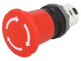 Comutator de Siguranță 22mm Roșu 2 Poziții fără IP66