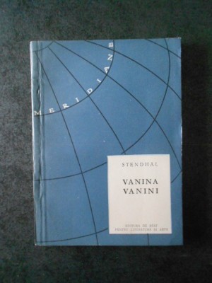 STENDHAL - VANINA VANINI foto