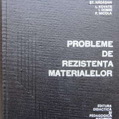 Probleme De Rezistenta Materialelor - St. Nadasan, L. Kovats, I. Dobre, P. Nicola ,556062