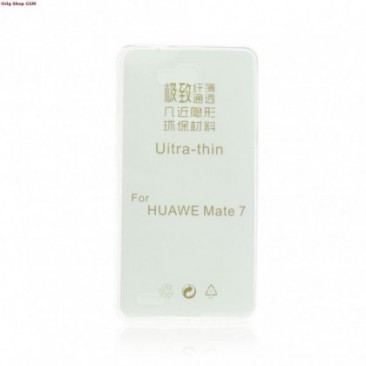 HUSA SILICON ULTRA SLIM HUAWEI ASCEND MATE 7 TRANSPARENT foto