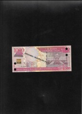 Rar! Republica Dominicana 1000 pesos dominicanos 2013 specimen