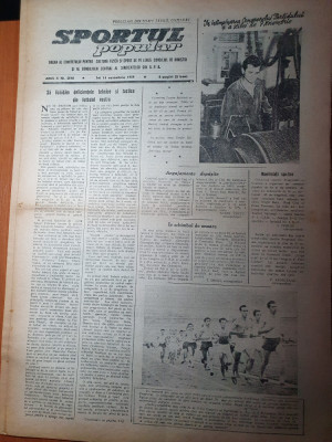 sportul popular 14 octombrie 1954-hipodromul din ploiesti,regiunea constanta foto