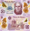 MEXIC 50 pesos 2017 polymer UNC!!!