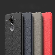 Husa / Bumper Antisoc model PIELE pentru Nokia 8.1 / Nokia X7 foto