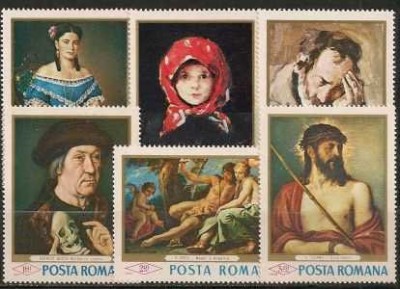 1968 - Reproduceri de arta I, serie neuzata foto
