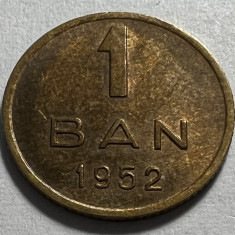 1 Ban 1952 Romania, UNC, Luciu