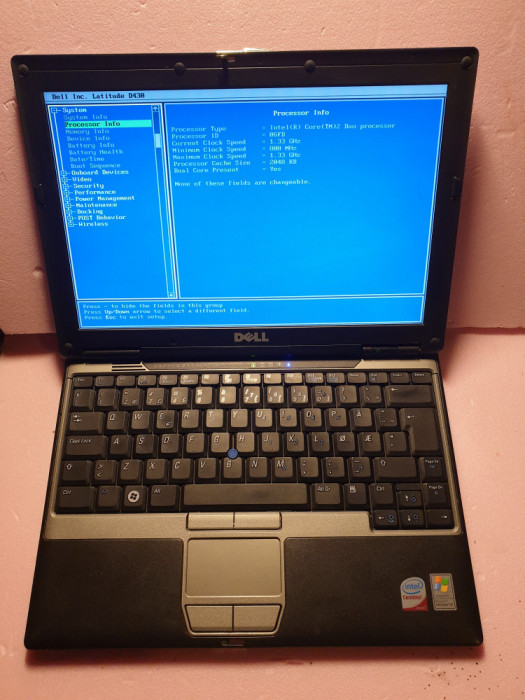 Dell latitude d430 апгрейд