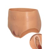 Brief cu vagin - Alter Ego, penetrarea adanca printr-un tunel texturat, din silicon 100%, S/M/L
